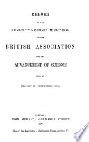 Report of the     and     Meetings of the British Association for the Advancement of Science