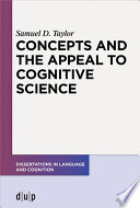 Concepts and the Appeal to Cognitive Science Book