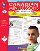 Canadian Mini Lessons Reading Writing Grammar Gr 3