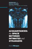 EBOOK: Acquaintances: The Space Between Intimates And Strangers [Pdf/ePub] eBook
