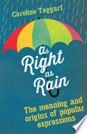 As Right as Rain PDF Book By Caroline Taggart