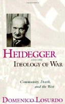 Heidegger and the Ideology of War