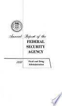 Annual Report Of The Federal Security Agency