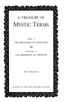 A Treasury of Mystic Terms