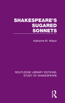 Shakespeares Sugared Sonnets