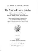 The National Union Catalogs  1963 