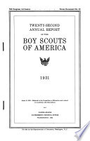 Annual Report of the Boy Scouts of America
