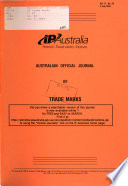 Australian Official Journal of Trade Marks