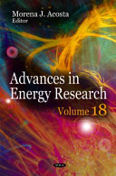 Advances in Energy Research Book