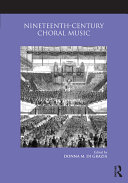 Nineteenth Century Choral Music