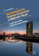Macroprudential Banking Supervision   Monetary Policy