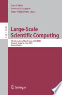 Large Scale Scientific Computing Book