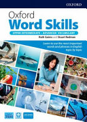 Oxford Word Skills  Upper Intermediate   Advanced  Oxford Word Skills 2e Advanced   App Pack Book