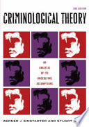 Criminological Theory Book