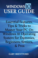 Windows 10 User Guide Book