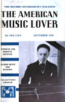 The American Music Lover