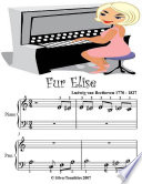 Fur Elise   Beginner Tots Piano Sheet Music