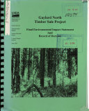 Payette National Forest (N.F.), Gaylord North Timber Sale Project