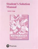 Student Solutions Manual for Mathematics All Around
