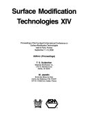 Surface Modification Technologies XIV