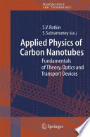Applied Physics of Carbon Nanotubes Book