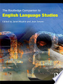 The Routledge Companion to English Language Studies Book