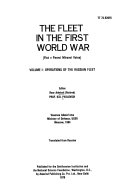 The Fleet in the First World War: Operations of the Russian fleet