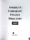 America's Corporate Finance Directory