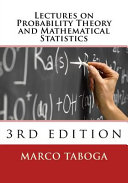 Lectures on Probability Theory and Mathematical Statistics   3rd Edition