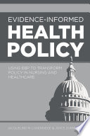 Evidence Informed Health Policy Book
