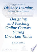 Designing And Teaching Online Courses During Uncertain Times