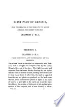Historical and Critical Illustrations of the First Part of Genesis
