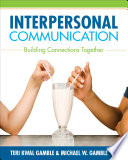 Interpersonal Communication Book