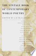 The Vintage Book of Contemporary World Poetry Book