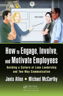 How to Engage  Involve  and Motivate Employees