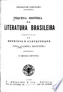 Pequena história da literatura brasileira PDF Book By Ronald de Carvalho