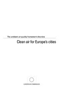 Clean Air for Europe s Cities Book
