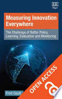Measuring innovation everywhere : the challenge of better policy, learning, evaluation and monitoring /