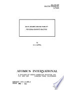 Multi channel Boiling Stability for Sodium Graphite Reactors Book