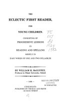The Eclectic First Reader for Young Children