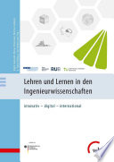 Book cover for Lehren und Lernen in den Ingenieurwissenschaften : innovativ - digital - international