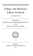 College and Reference Library Yearbook