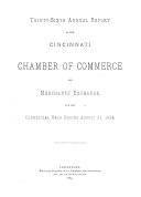 Read Pdf Annual Report of the Cincinnati Chamber of Commerce and Merchants  Exchange for the Commercial Year Ending