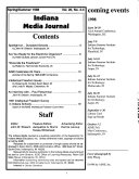 Indiana Media Journal Book
