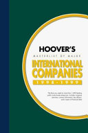 Hoover's Masterlist of Major International Companies, 1998-1999