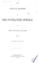 Annual Report of the Postmaster General