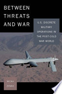 Between Threats and War Book