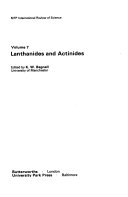 Lanthanides and Actinides Book