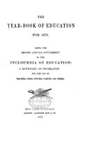 The Year book of Education for 1878  and 1879 