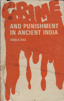 Crime And Punishment In Ancient India